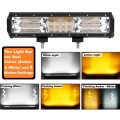 Construction Vehicle 180W LED Flash Light Bar Dual Colour White & Amber 5 Modes. Collections Allowed