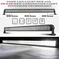 LED Light Bar: 240W 4D + 5D NEW GENERATION LED Auto Work Spot Search Light Bar. Collections Allowed.