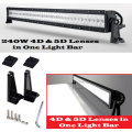 LED Light Bar: 240W 4D + 5D NEW GENERATION LED Auto Work Spot Search Light Bar. Collections Allowed