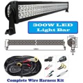 LED Light Bar Plus Wire Harness Kit 300W 10~32V Hi-Power LED Auto Light Bar. Collections are allowed
