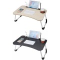 Laptop Table Stand with USB Large Ergonomic Design Foldable.PINK AND BLUE COLOR AVAILABLE ONLY.