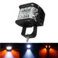 Dual Colour (Amber + White) Unique LED Side Shooter Spot Work Light Bar. Collections Are Allowed.