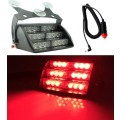 Red LED Windscreen Emergency Vehicle Flash/Warning Dashboard Light. Collections allowed.