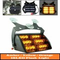 LED Windscreen Emergency Vehicle Flash/Warning Dash Mount Light AMBER Colour. Collections allowed.