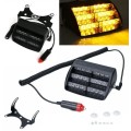 LED Windscreen Emergency Vehicle Flash/Warning Dash Mount Light AMBER Colour. Collections allowed.