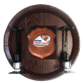 Cheetahs Rugby Large Barrel End Liquor Dispensers with 2 Optic Sets. Brand New. Collections Allowed.
