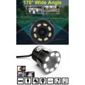 Wide Angle Mini Waterproof Parking Assistance 8LED Reversing Backup HD Camera. Collections Allowed.