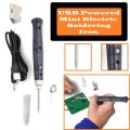 USB Powered Mini Electric Soldering Iron Solder Pen Welding Gun. Collections are allowed.