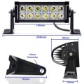 36W LED 3D Lens Light Bar with Spot Beam 10V~32V DC Special Offer. Collections Are Allowed.