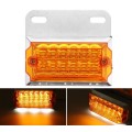 2Pces Universal 24V Truck Van PickUp Side Marker Trailer Lights Indicator Lamps. Collections Allowed