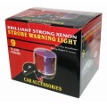 LED Magnetic Warning Strobe Emergency Beacon Light COOL WHITE 12V/24V. Collections are allowed.
