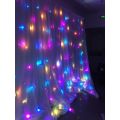 LED Decorative Fairy Curtain Lights Waterproof 220V AC in RGB Multicolour. Collections are allowed.