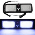 LED Windscreen Strobe Cool White Vehicle Flash Visor Light. Collections are allowed.