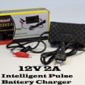 12V 2A Intelligent Pulse Version Battery Chargers. Collections are allowed.
