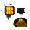 18W LED 4D Lens Work Spot Light Bar with Flood Beam 10V~32V DC Special Offer. Collections allowed