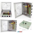Power Supply Box with 9 Port Channels, Fuses, 15A and AC 110-220V to DC 12V. Collections are allowed