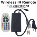 MultiColour RGB LED Controller + Remote for 220V LED Strip Light Wireless.15A Collections allowed.