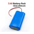 Rechargeable 18650 Battery Twin Pack 7.4V 2-Cells Pack Light Duty Applications. Collections Allowed.