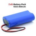 Rechargeable 18650 Battery Twin Pack 7.4V 2-Cells Pack Light Duty Applications. Collections allowed.