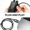 USB Programming Cable plus CD For Two-Way Walkie Talkie Radios / Transceivers. Collections allowed.