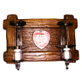 Red Heart Premium Rum Liquor Dispensers with 2 Optic Sets. Brand New Products. Collections Allowed.