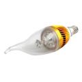 LED Candle Design Light Bulbs: Hi Output Lumens 3W 220V Pig Tail. Collections are allowed.