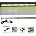 Cool White COB LED Vehicle Strobe Flash Light Bar. Cigarette Adapter Plug Type. Collections Allowed.