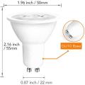 Dimmable LED Downlight Bulbs 6W GU10 COB Pure White 220V. Collections are allowed