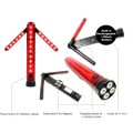 Warning Traffic Wand Flash Strobe Light, Magnetic, Unfolding Rotating Blades. Collections Allowed