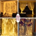 Warm White LED Decorative Fairy Curtain Lights Waterproof 220V AC. Collections are allowed.