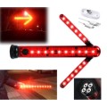 Warning Traffic Wand Flash Strobe Light, Magnetic, Unfolding Rotating Blades. Collections Allowed.