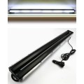 Double Side Magnetic Mount LED Strobe Flash Light Bar 900mm in Cool White. Collections Are Allowed.