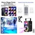 Professional Smoke Fog Machine with MultiColour RGB LEDs, Rotating Light Ball. Collections allowed