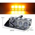 LED Windscreen Strobe Amber Vehicle Flash Dashboard Light. Collections are allowed.