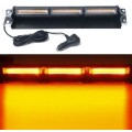 Very Long Amber COB LED Windscreen Emergency Vehicle Flash Warning Dash Light. Collections Allowed.
