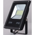 LED Floodlights In Cool White 20W 220V AC Black Slim Line. Collections Are Allowed.