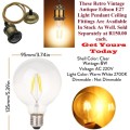 LED Light Bulbs: Filament COB LED Vintage G95 Design Light Bulbs. Collections Are Allowed.