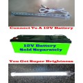 12V Rigid LED Emergency, Cabinet etc Tube Lamp With ON/OFF Switch. Collections Are Allowed.