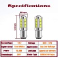 Cool White 1157/BAY15D 16.5W 990lm 33xSMD5630 LED Light Bulb, DC9~32V. Collections Are Allowed.