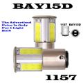 1157/BAY15D 8W 440lm COB LED Light Bulb in Cool White, DC9~32V. Collections Are Allowed.
