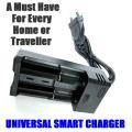 Battery Charger: Smart Charger with Adjustable Double Channels. Collections Are Allowed.