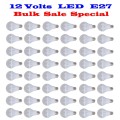 BULK SALE: 100x LED Light Bulbs 9W LED 12V E27. Can Be Powered By A 12V Battery. Collections Allowed