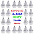 BULK SALE: 100x LED Light Bulbs 3W LED 12V E27. These are 12Volts products. Collections Are Allowed.