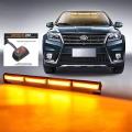 Ultra Bright COB LED Vehicle Strobe Flash Amber Orange Yellow Light Bar. Collections Are Allowed.