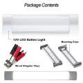 LED Batten Lights / Tube Lamps. 12 Volts. Can Be Run From A 12V Battery or PSU. Collections Allowed.