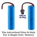 18650 Rechargeable Wired Battery / Cell 3.7V 1700mAh. Light Duty Applications. Collections Allowed.