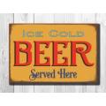 Giant Barrel Man Wall Mounted Pub/Bar Decor. COLD BEER. Brand New Products. Collections Are Allowed.