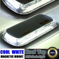 Security Car Roof Top Cool White COB LED Strobe Flash Light. Magnetic Mount. Collections Are Allowed