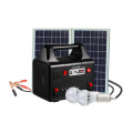 Everlotus Home Solar Lighting System with Inverter (Plug-point) and Built-In Bluetooth Speaker - 20W