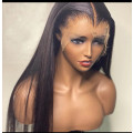 30 inch full frontal closure Brazilian wig